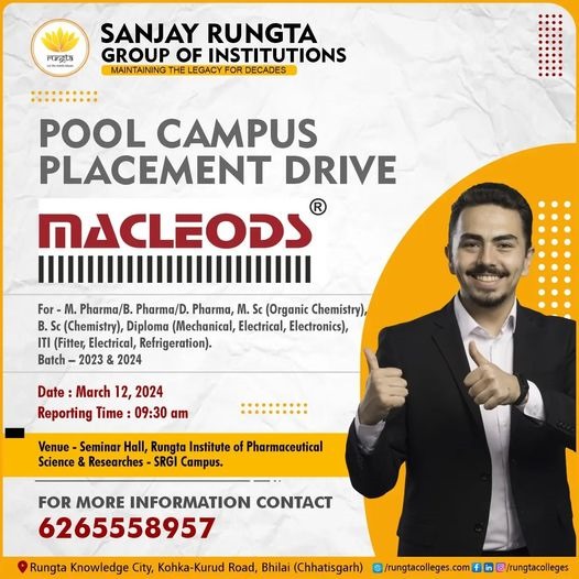 Placement |Sanjay Rungta Group of Institutions, Bhilai